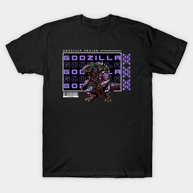 Godzilla T-Shirt by Oowl Design
